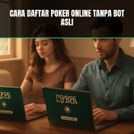 Cara daftar poker online tanpa bot asli